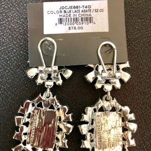 BCBG clip on post earrings